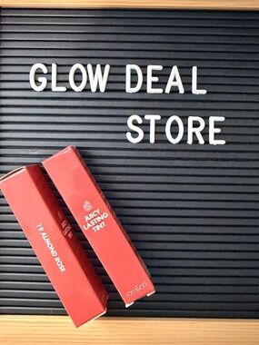 2 Pack rom&nd Juicy Lasting Tint #19 Almond Rose 5.5g NEW